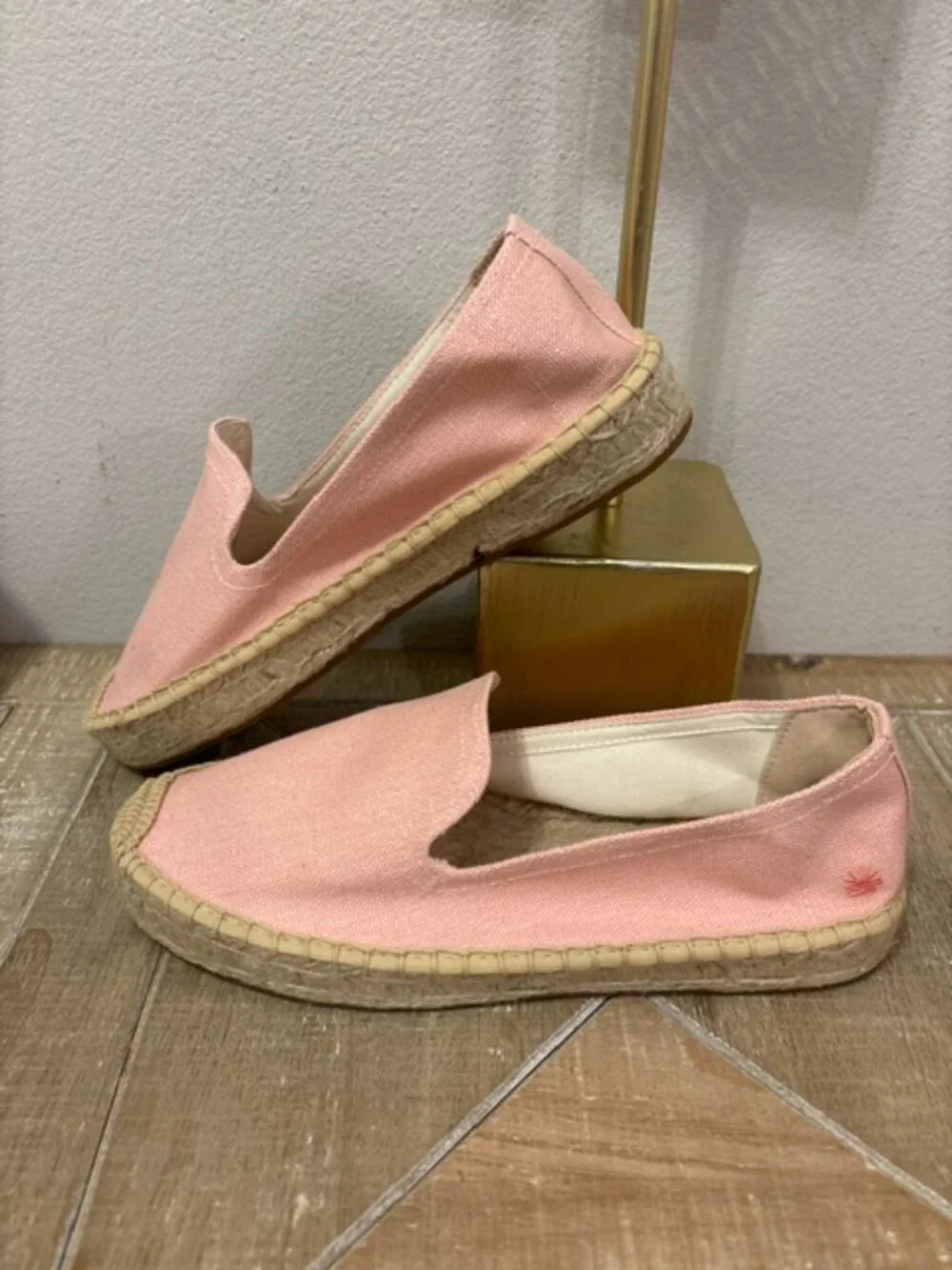 NWOT Soludos Smoking Platform Espadrille Dusty Rose Pink Sizes 7, 8, 10